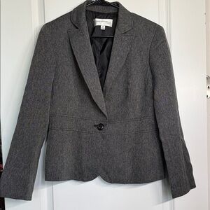 Jones New York Charcoal Blazer